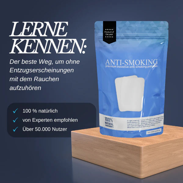 Anti-Raucher Pflaster – Aufhören ohne Stress. Ohne Rückfälle.